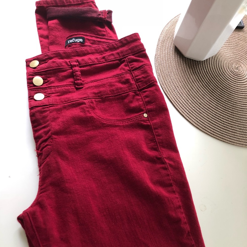 Charlotte Russe Hi Waist Skinny Jeans